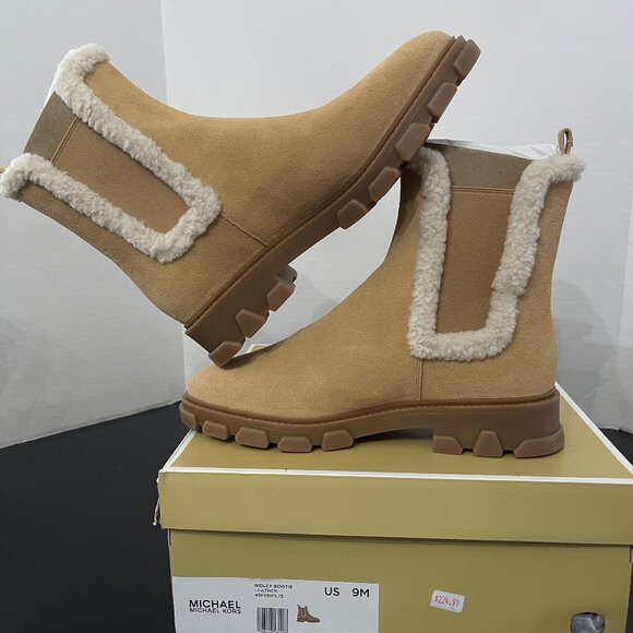 Michael Kors Boots Ridley Bootie Ankle Boots Shoes Short Boot Women NWT Size 9M